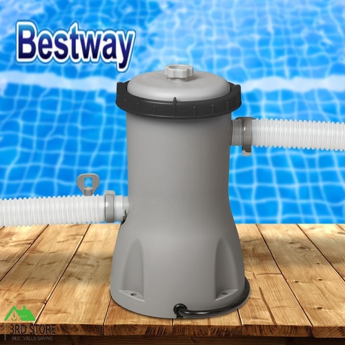 Bestway Pool Pump Pumps Filter 530GPH Flowclear™ Filters Pools Cleaner 2006L/H