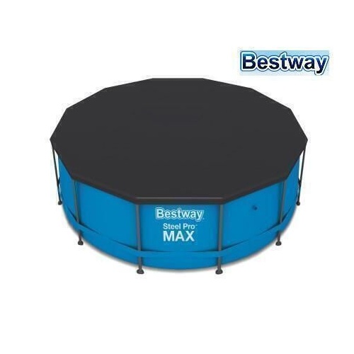 Bestway Pool Cover For Above Ground Swimming Family Pools LeafStop 3.7m