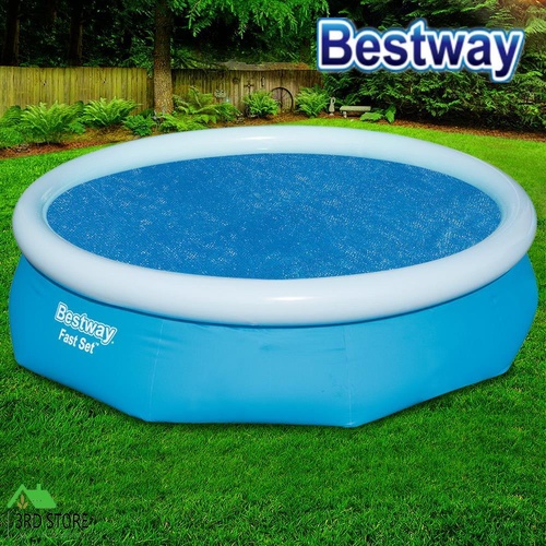 Bestway Solar Pool Cover Blanket for Swimming Pool 10ft 305cm Round Pool 58241