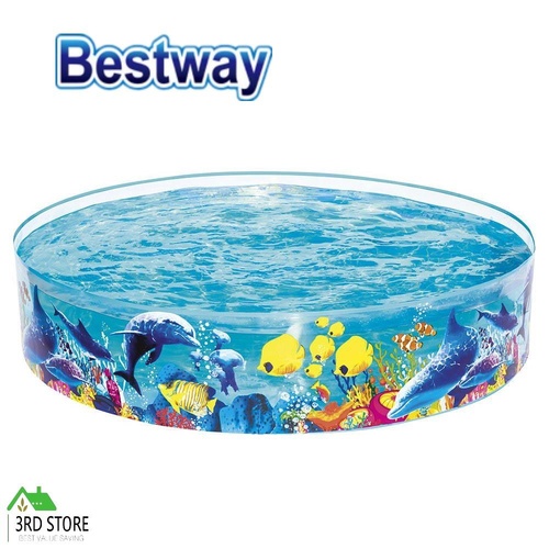 Bestway Swimming Pool Above Ground Kids Play Pools Inflatable Fun Odyssey Pool