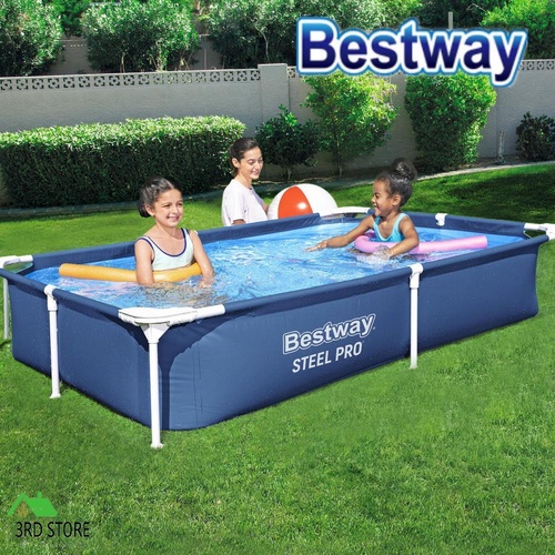 Bestway Swimming Pool Above Ground Frame Pools Outdoor Steel Pro 2.2 X 1.5M