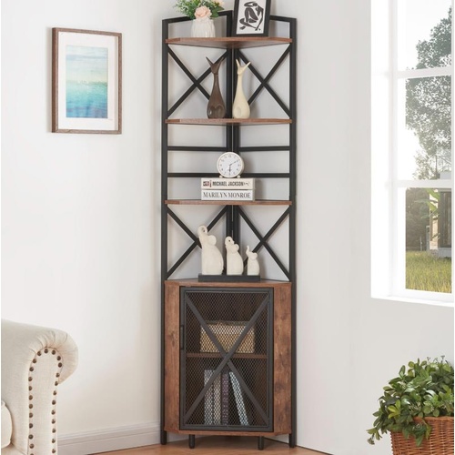 Silas 6 Tier Corner Shelf