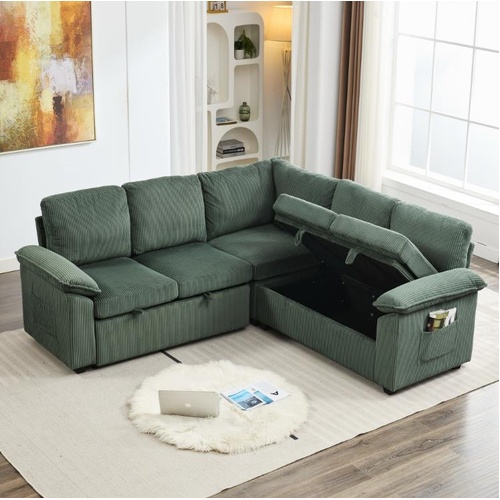 Eviana 5 Seater Single Modular Sofa Bed