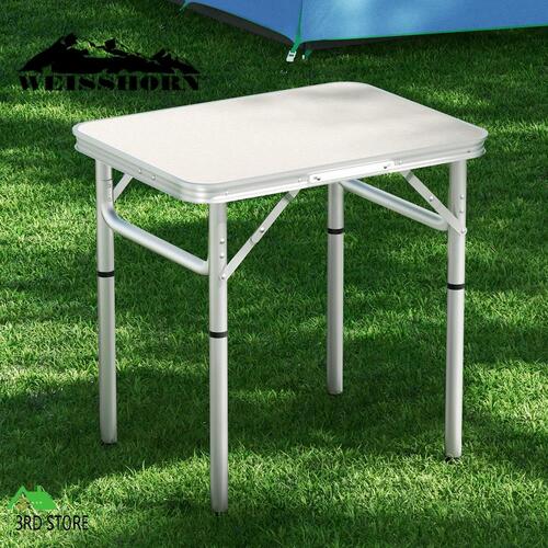 Weisshorn Folding Camping Table Portable Laptop PC Bed Dining Desk Picnic Garden