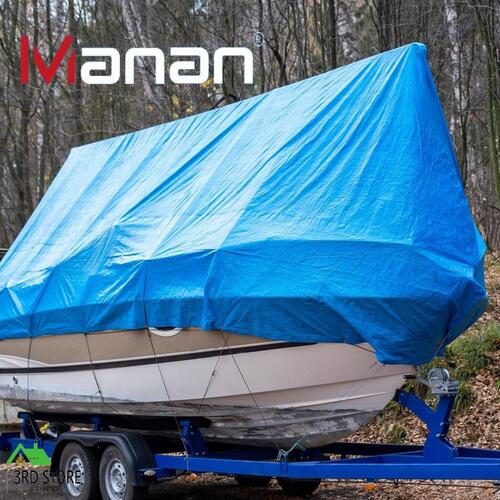 Manan Heavy Duty Tarp Tarpaulin Shelter Camping Tent Cover Waterproof 3.05x6.10m