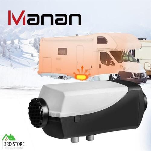 RETURNs Manan Air Diesel Heater 5KW 12V Tank Vent Duct Thermostat Caravan Motorhome rv