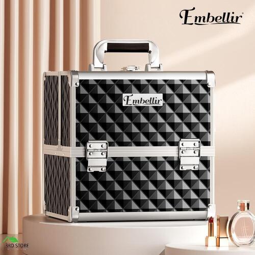 Embellir Makeup Case Beauty Organiser Bag Travel Large Cosmetic Storage Portable