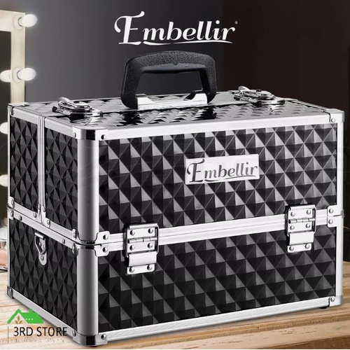 Embellir Makeup Case Makeup Organiser Beauty Case Portable Carry Bag Organiser