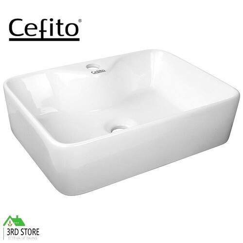 Cefito Bathroom Basin Ceramic Sink Vanity Basins Bowl Above Counter Hand Wash