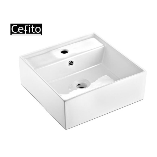 Cefito Bathroom Basin Ceramic Sink Vanity Basins Above Counter White Wash Bowl