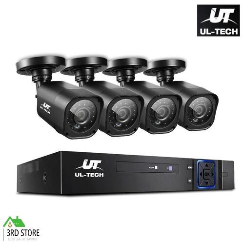 UL-tech Home CCTV Camera Security System 8CH DVR 1080P Outdoor Long Range Kit