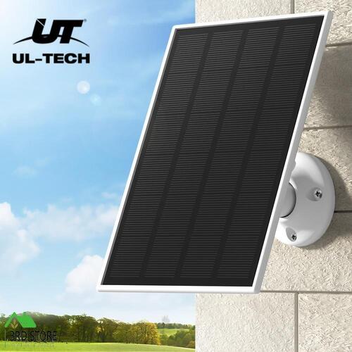 UL-tech Wireless Solar Panel For Security Camera Outdoor Battery Supply 3W