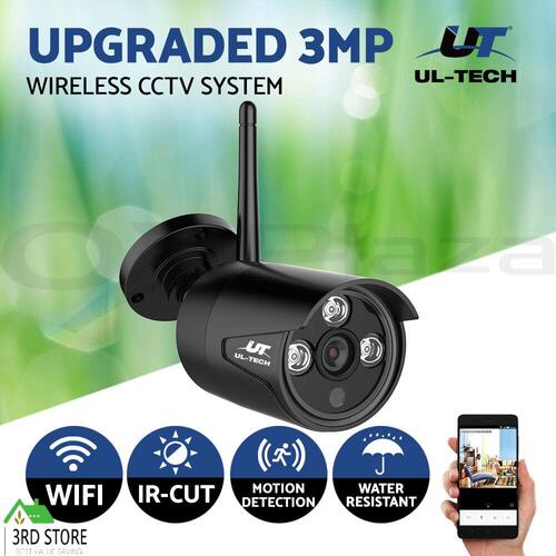 UL-tech CCTV System Camera Wireless Set For DVR Outdoor 3MP Long Range Day Night