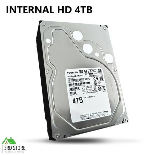 Toshiba Internal Hard Disk Drive CCTV 4TB Surveillance Desktop HDD for DVR