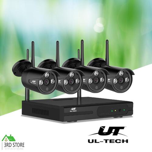 UL-tech CCTV Security Camera System Wireless Home Outdoor 1080P 8CH NVR Cameras