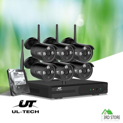 UL-tech 1080P Wireless CCTV Security System Camera Home Set Outdoor 1TB IP 8CH