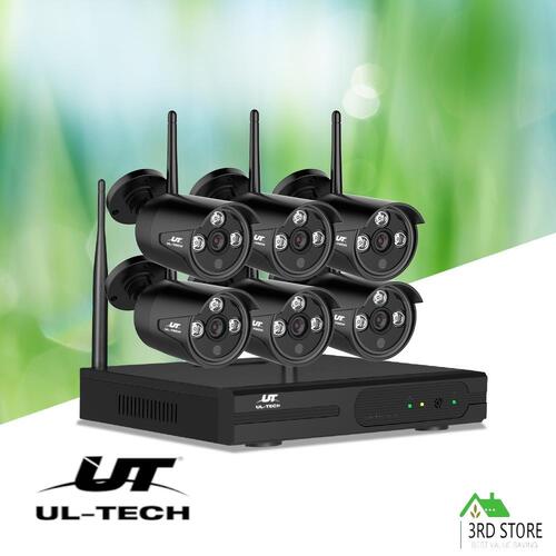 UL-tech CCTV Home Security Cameras System Wireless Outdoor IP Kit WIFI 1080P