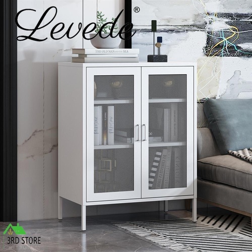 Levede Adjustable Buffet Sideboard Cabinet Raised Base Kitchen Storage Cupboard