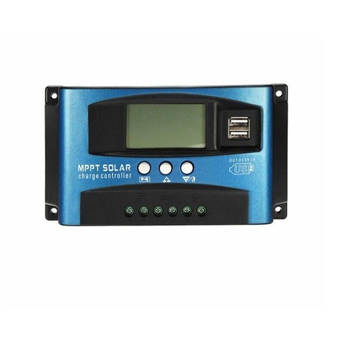 AU 50AMP  MPPT Solar Panel Charge Controller Battery Regulator LCD 12V/24V