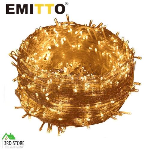 EMITTO Christmas String Lights Icicle Fairy Curtain Wedding Xmas Party 300 LED