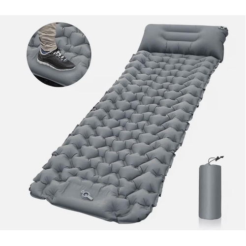 200*70CM Camping Sleeping Pad Thick Self Inflating Air Bed Hike Mattress Outdoor