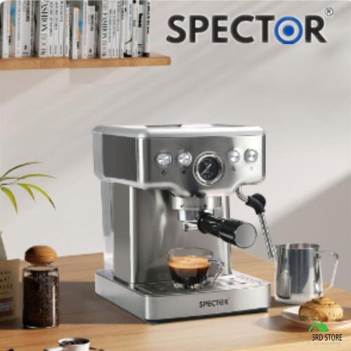 Spector 20 Bar Coffee Machine Espresso Maker with Milk Frother