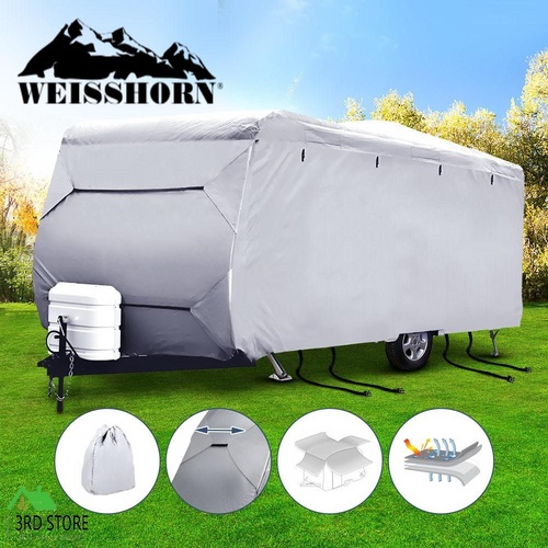 Weisshorn 20-22ft Caravan Cover Campervan 4 Layer Heavy Duty UV Carry bag Covers