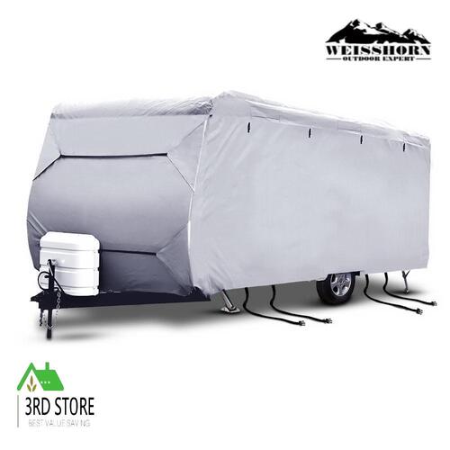 Weisshorn 18-20ft Caravan Cover Campervan 4 Layer Heavy Duty UV Carry bag Covers