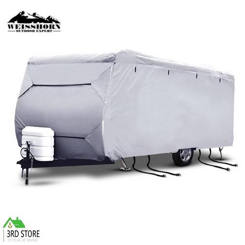 Weisshorn 16-18ft Caravan Cover Campervan 4 Layer Heavy Duty UV Carry bag Covers