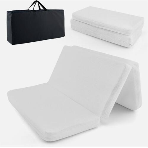 Tri-fold Pack & Play Mattress Pad Dual Sided Baby Foam Playard Mattresses
