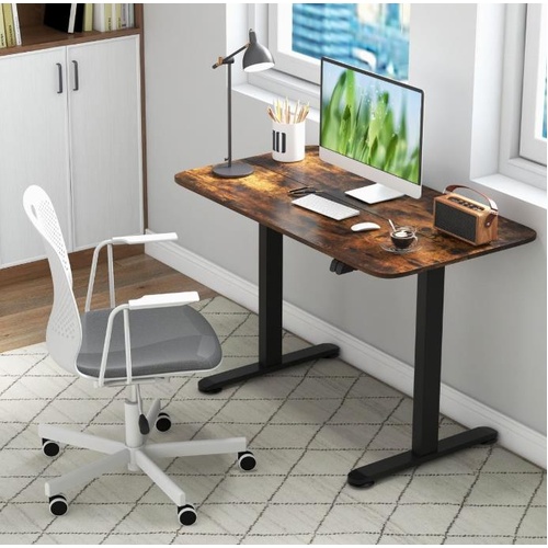 Ergonomic Sit Stand Computer Desk with Adjustable Height  Home/Office 120cm