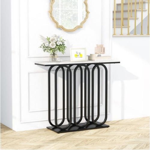 100 CM Console Table with Adjustable Foot Pads
