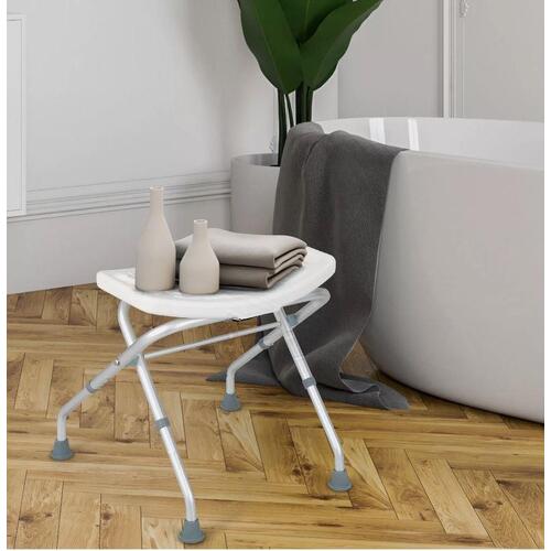 Shower Stool 3 Height Adjustable Bath Chair Bathtub Bench Medical Aid Safety