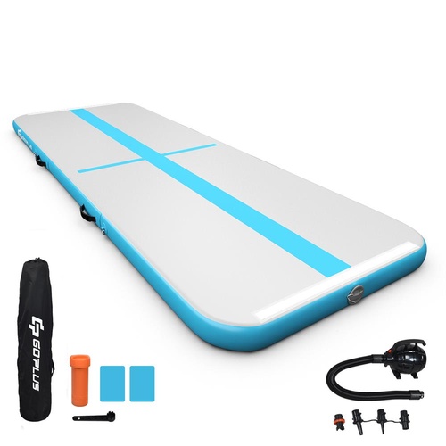 4.5M Air Track Inflatable Gymnastics Tumbling Mat Yoga Mat Floor W/Electric Pump