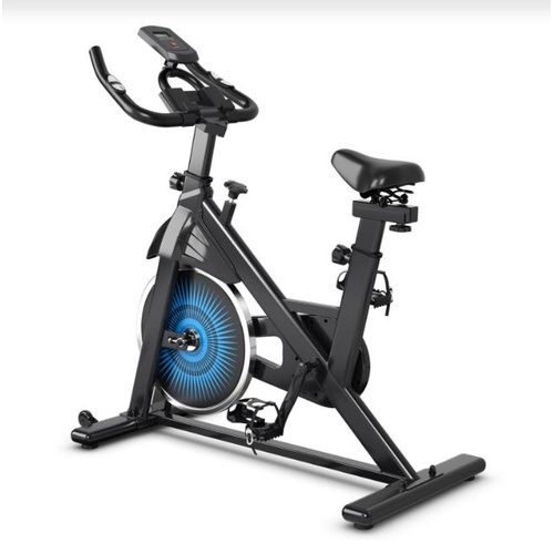 Indoor Silent Belt Drive Adjustable Resistance Cycling Stationary Exercise Bike