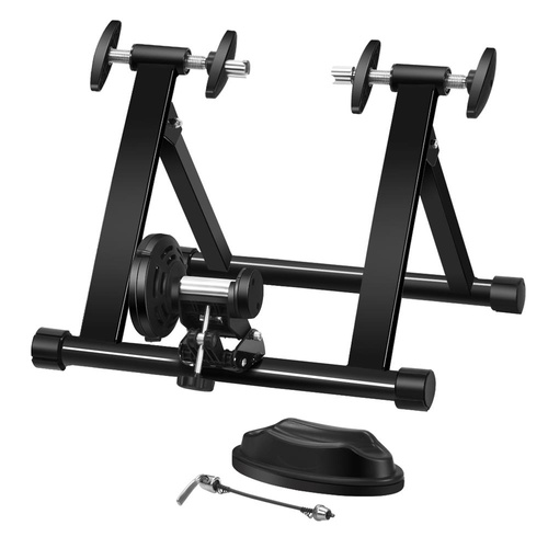 Bicycle Trainer Stand Portable Bike Training Rack 8 Speed Home Fitness Cycling