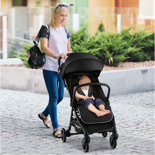 RETURNs Baby Stroller Infant Compact Travel Stroller Self Standing Gravity Fold Jogger