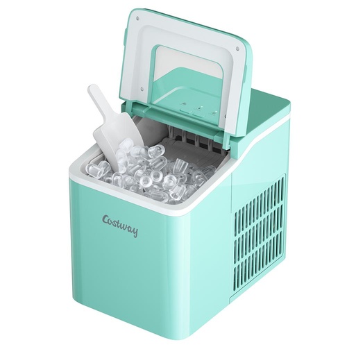 12KG Countertop Ice Maker with Removable Basket for Home
