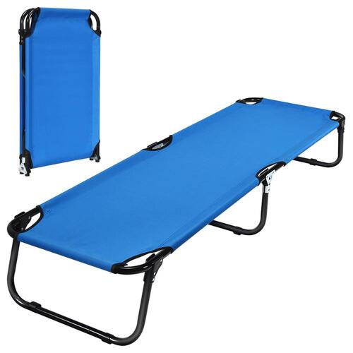 Folding Camping Bed Portable Single Stretcher Outdoor Hiking Cot Light Weight