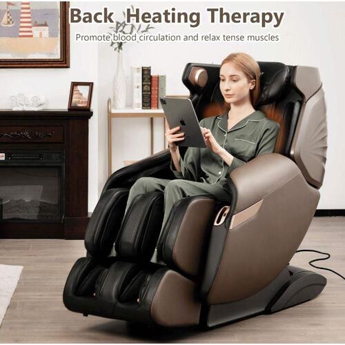 3D Electric Massage Chair Zero Gravity Recliner Shiatsu Kneading Massager