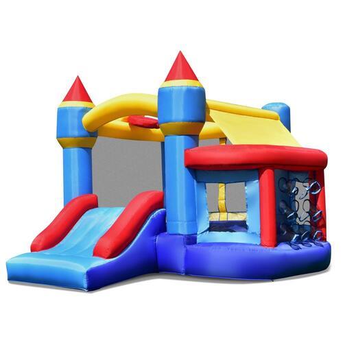 RETURNs Kids Inflatable Jumping Castle Trampoline Bounce House Outdoor Slide (No Blower)