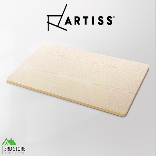 Artiss Motorised Standing Desk Desktop Electric Sit Stand Table White Oak