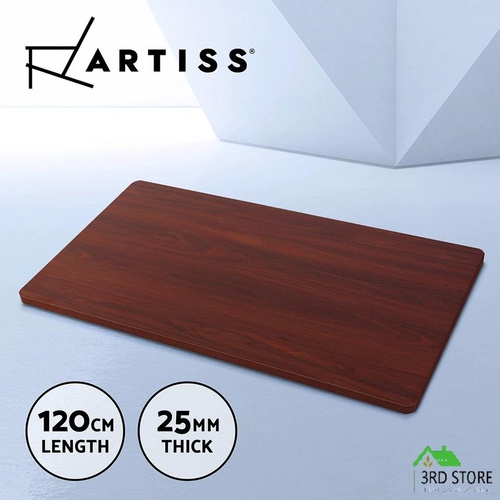 Artiss Motorised Standing Desk Desktop Electric Sit Stand Table Walnut