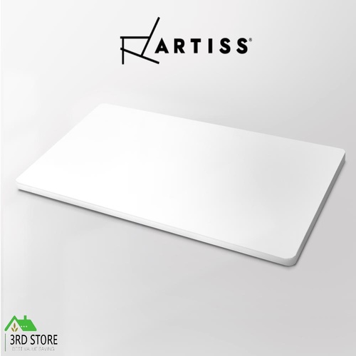 Artiss Motorised Standing Desk Desktop Electric Sit Stand Table White
