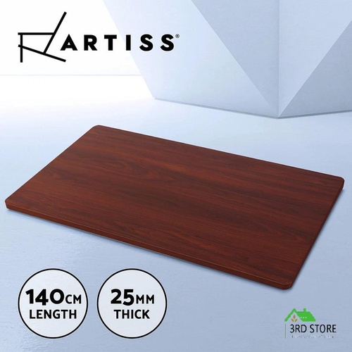 Artiss Standing Desk Desktop Motorised Electric Sit Stand Table Walnut