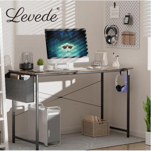 Levede Computer Gaming Desk Study Home Office Desk PC Laptop Table 80x50cm