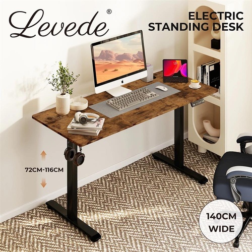 Levede Electric Standing Desk Height Adjustable 140cm