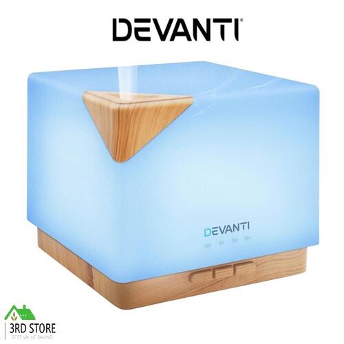 Devanti Ultrasonic Aroma Aromatherapy Diffuser Air Humidifier Essential Oils