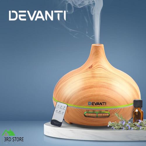 RETURNs Devanti Ultrasonic Aroma Aromatherapy Diffuser Oil Electric Air Humidifier 307 L