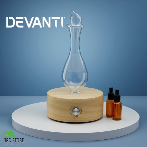 Devanti Waterless Aromatherapy Aroma Diffuser Pure Essential Oil Ultrasonic